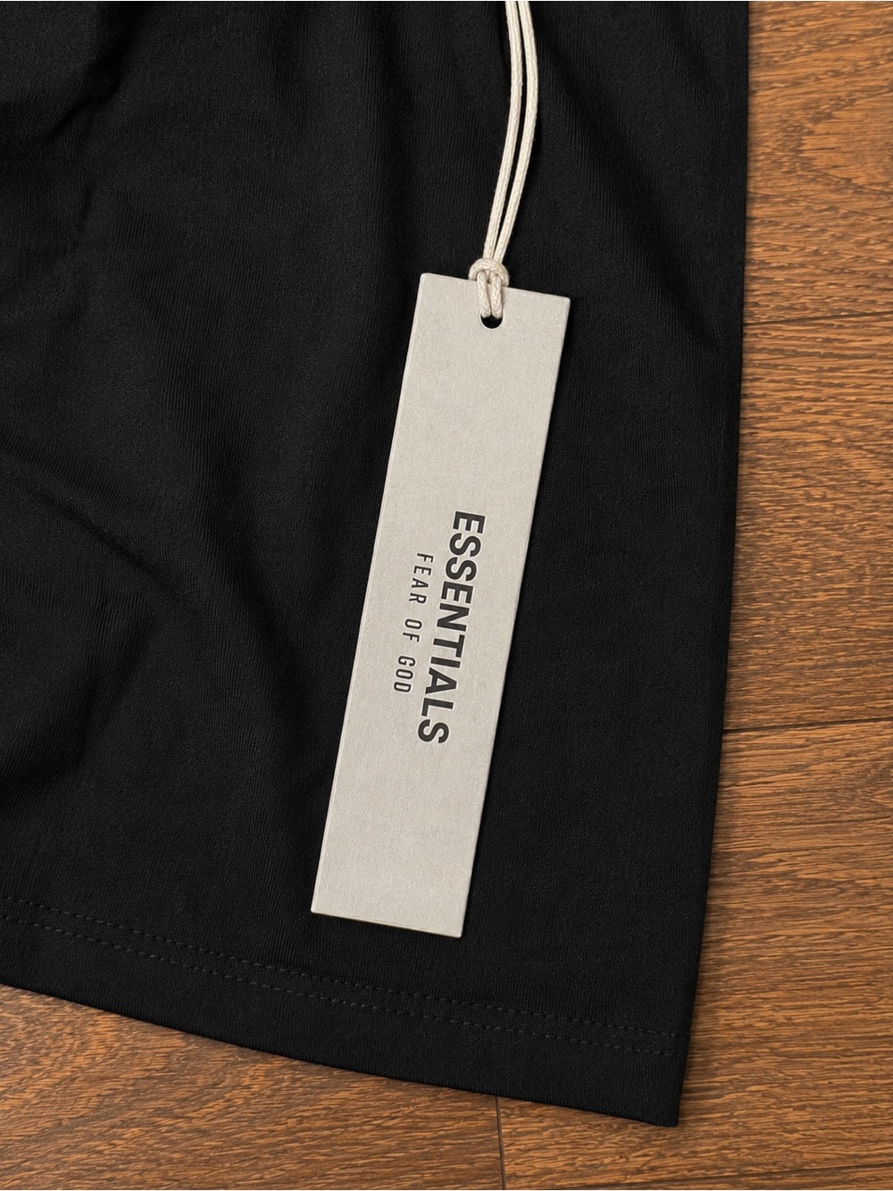 Fear Of God ESSENTIALS Black Tee Size S NWT - Picture 5 of 5